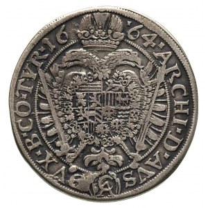 Leopold I 1657-1705, zestaw monet 15 krajcarów 1664, Wi...