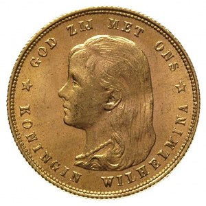 Wilhelmina 1890-1948, 10 guldenów 1897, Utrecht, Fr. 34...