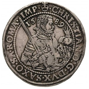 Krystian I 1586-1591, talar 1589, Dav. 9806, Schnee 731...