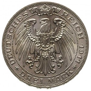 3 marki 1911 / A, Berlin, 100-Lecie Uniwersytetu Wrocła...