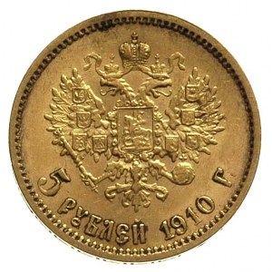 5 rubli 1910, Petersburg, Bitkin 36 (R), Fr. 180, Kazak...