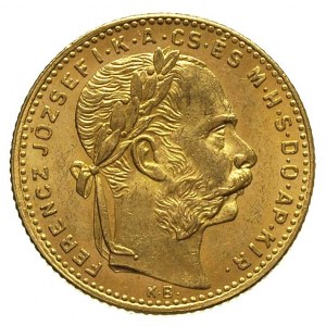 20 franków = 8 forintów 1883 / KB, Krzemnica, Fr. 243, ...