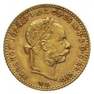 10 franków = 4 forinty 1888 / KB, Krzemnica, Fr. 247, z...