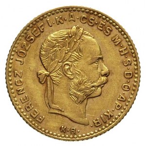 10 franków = 4 forinty 1888 / KB, Krzemnica, Fr. 247, z...