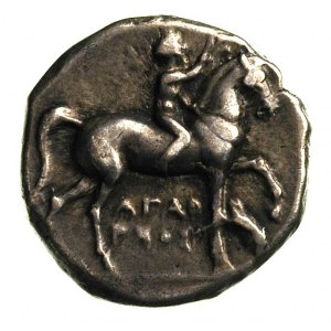Kalabria - Tarent, stater 344-334 pne, Aw: Nagi jeździe...