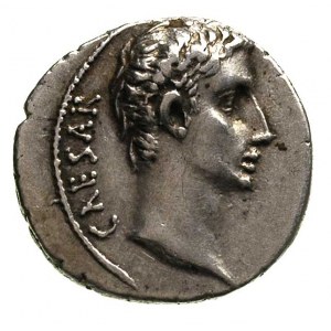 August 27 pne-14 ne, denar, Pergamon, Aw: Popiersie w p...
