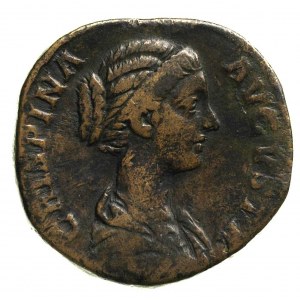 Kryspina (żona Kommodusa 177-192), sestercja, Rzym, Aw:...