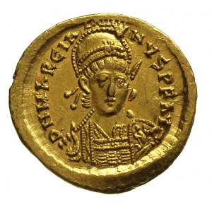 Marcjan 450-457, solidus, Konstantynopol, Aw: Popiersie...