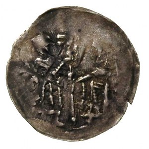 Mieszko I Plątonogi 1163-1211, denar, Aw: Krzyż dwunitk...