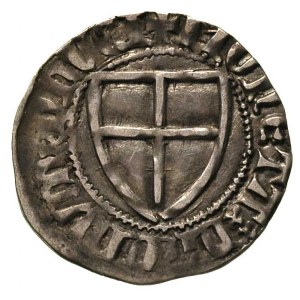 Winrych von Kniprode 1351-1382, szeląg, Aw: Tarcza wiel...