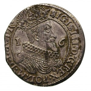 ort 1625, Gdańsk, moneta wybita na końcówce blachy, pat...