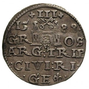 trojak 1588, Ryga, Gerbaszewski 3