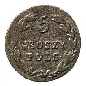 5 groszy 1825, Warszawa, Plage 121, Bitkin 863