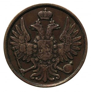 2 kopiejki 1855, Warszawa, Plage 485, Bitkin 865