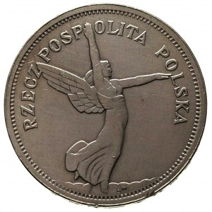 5 złotych 1928, Bruksela, Parchimowicz 114 b, moneta le...