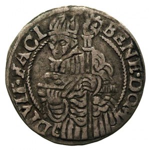 grosz 1560, Cieszyn, FuS. 2952, bardzo rzadki, patyna