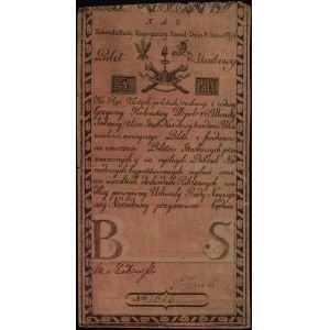 5 złotych 8.06.1794, seria N.A.2, Miłczak A1c, Lucow 10...