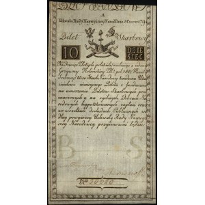 10 złotych 8.06.1794, seria A, Miłczak A2, Lucow 17 (R2...