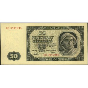 50 złotych 1.07.1948, seria BB, Miłczak 138e