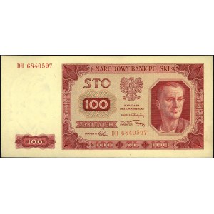 100 złotych 1.07.1948, seria DH, Miłczak 139b