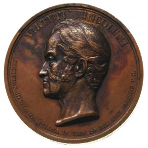 medal autorstwa Barre’a wybity w 1847 r. na zlecenie Po...