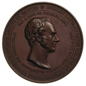 Dudley Stuart - medal autorstwa A.Bovy’ego, wybity star...