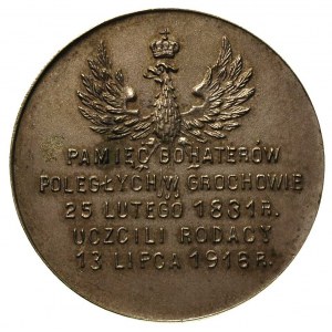 medal sygnowany CA (Cyprian Alkiewicz) wybity w 1916 ro...