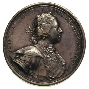 Piotr I 1699-1725, medal z okazji zajęcia Wyborga 14.01...