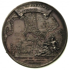 Piotr I 1699-1725, medal - bitwa nad Pełkiną 6.10.1713,...