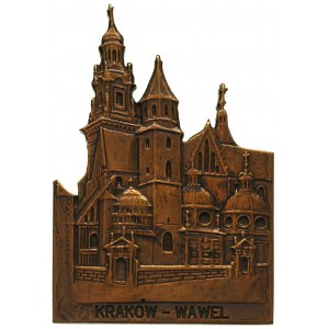 Katedra na Wawelu, plakieta niesygnowana autorstwa Stan...