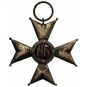 II RP 1918-1939, krzyż komandorski z gwiazdą Orderu Odr...