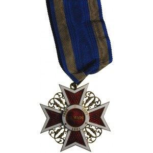 Order Korony Rumuńskiej, Krzyż Wielki Oficerski z Gwiaz...