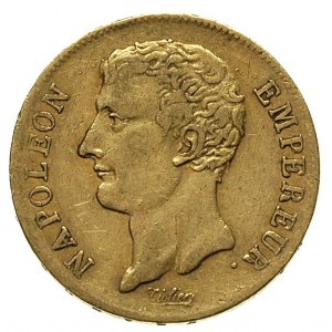 20 franków AN12 A, Paryż, Gadoury 1021, Fr. 487, złoto ...