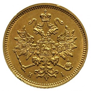 3 ruble 1874, Petersburg, Fr. 164, Bitkin 37, złoto 3.9...