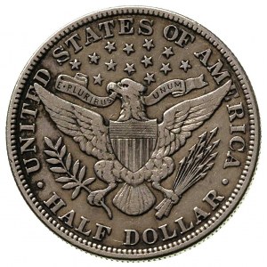 1/2 dolara 1914, Filadelfia, bardzo rzadkie, patyna