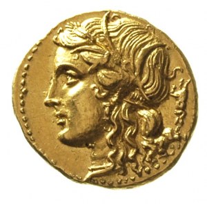 SYCYLIA, Syrakuzy, Hieron II 275-215 pne, dekadrachma, ...