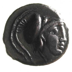 BOSPOR, Teodozja, AE-18, ok. 240-220 pne, Aw: Głowa Ate...