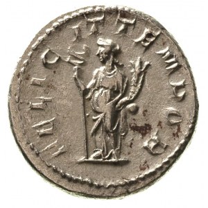 Gordian III 238-244, antoninian, Aw: Popiersie cesarza ...