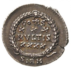 Konstancjusz II 337-361, silikwa, Sirmium, Aw: Popiersi...