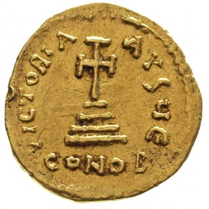 Herakliusz 610-641, solidus, Konstantynopol, oficyna E,...