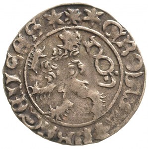 Władysław II Jagiellończyk 1471-1516, grosz praski, Kut...