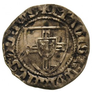 Winrych von Kniprode 1351-1382, szeląg, Aw: Tarcza wiel...