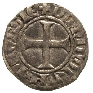 Winrych von Kniprode 1351-1382, kwartnik, Aw: Tarcza wi...