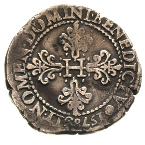 frank 1578, Rouen, Duplessy 1130, ciemna patyna