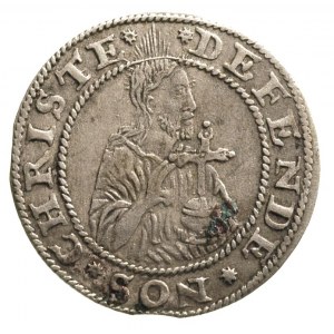 grosz oblężniczy 1577, Gdańsk, moneta bez kawki - wybit...
