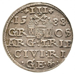 trojak 1588, Ryga, Gerbaszewski 8
