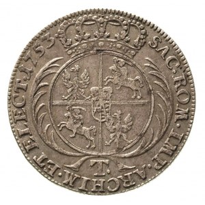 tymf 1753, Lipsk, Merseb. 1776, patyna