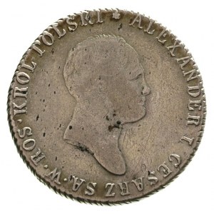 2 złote 1820, Warszawa, Plage 51, Bitkin 834 R, rysy w ...