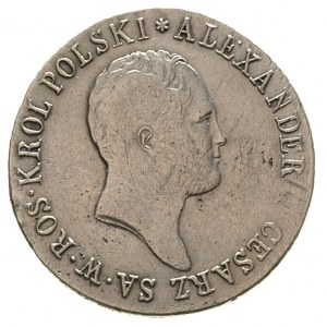 1 złoty 1818, Warszawa, Plage 62, Bitkin 842, justowana