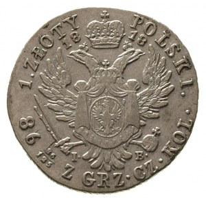 1 złoty 1818, Warszawa, Plage 62, Bitkin 842, minimalne...
